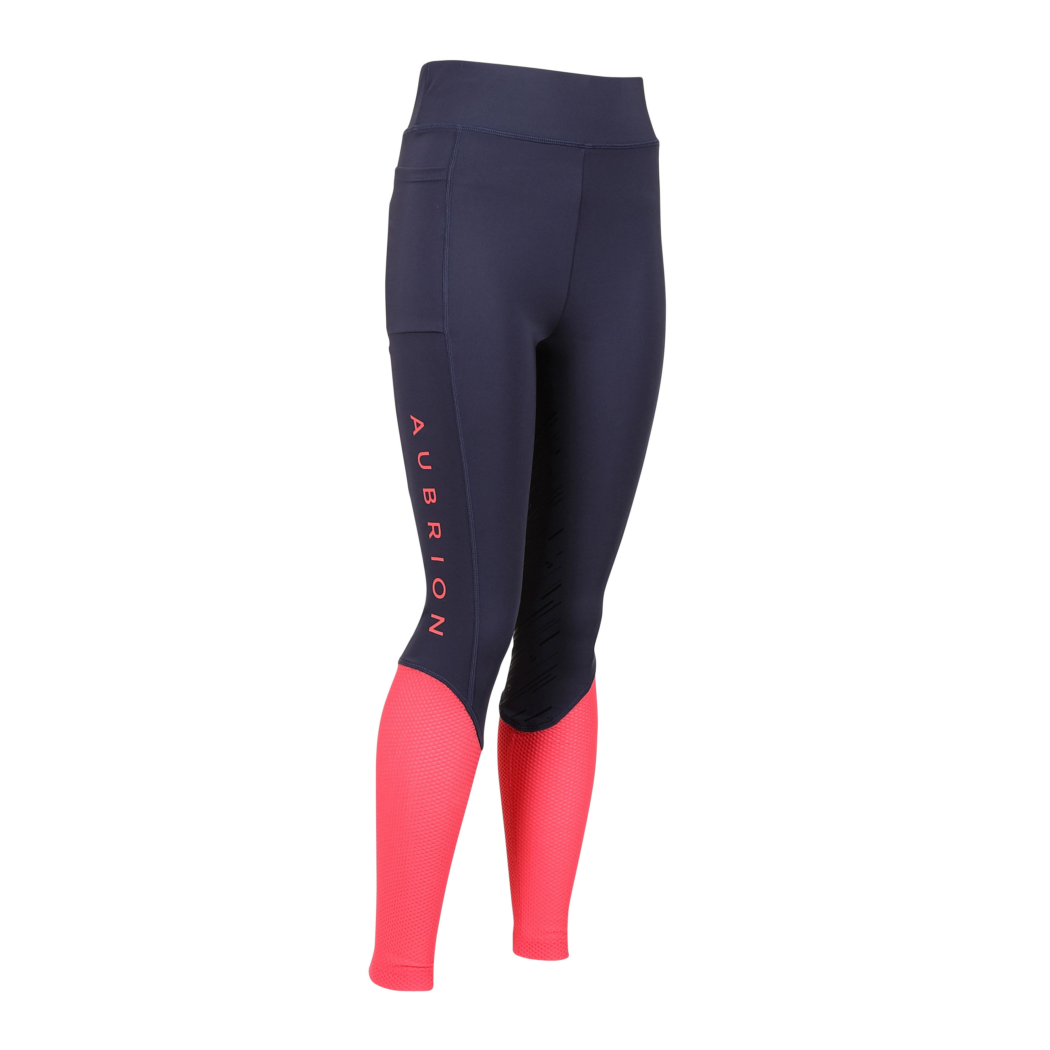 Aubrion Rhythm Mesh Riding Tights - Young Rider