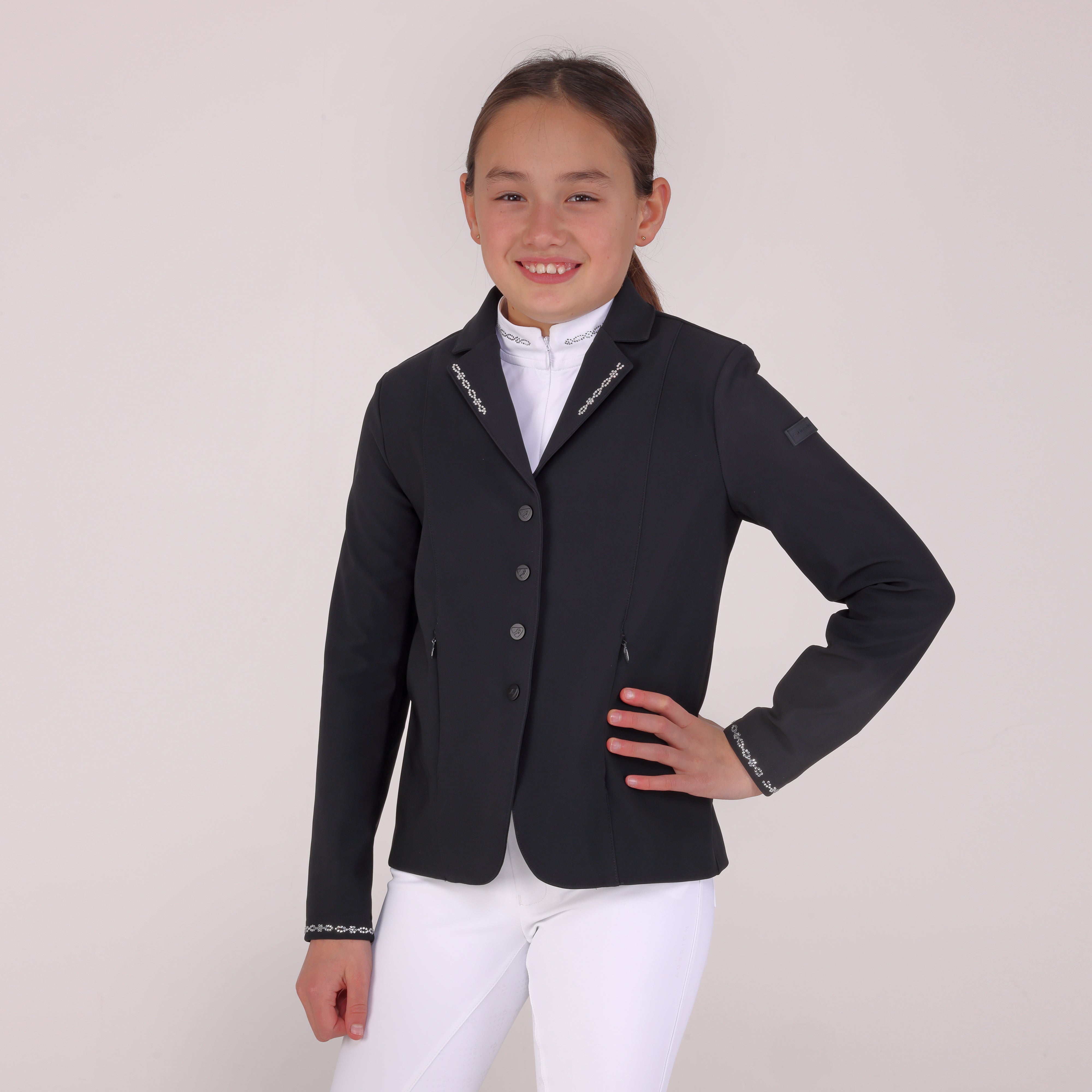 Aubrion Optima-LX Show Jacket -Young Rider