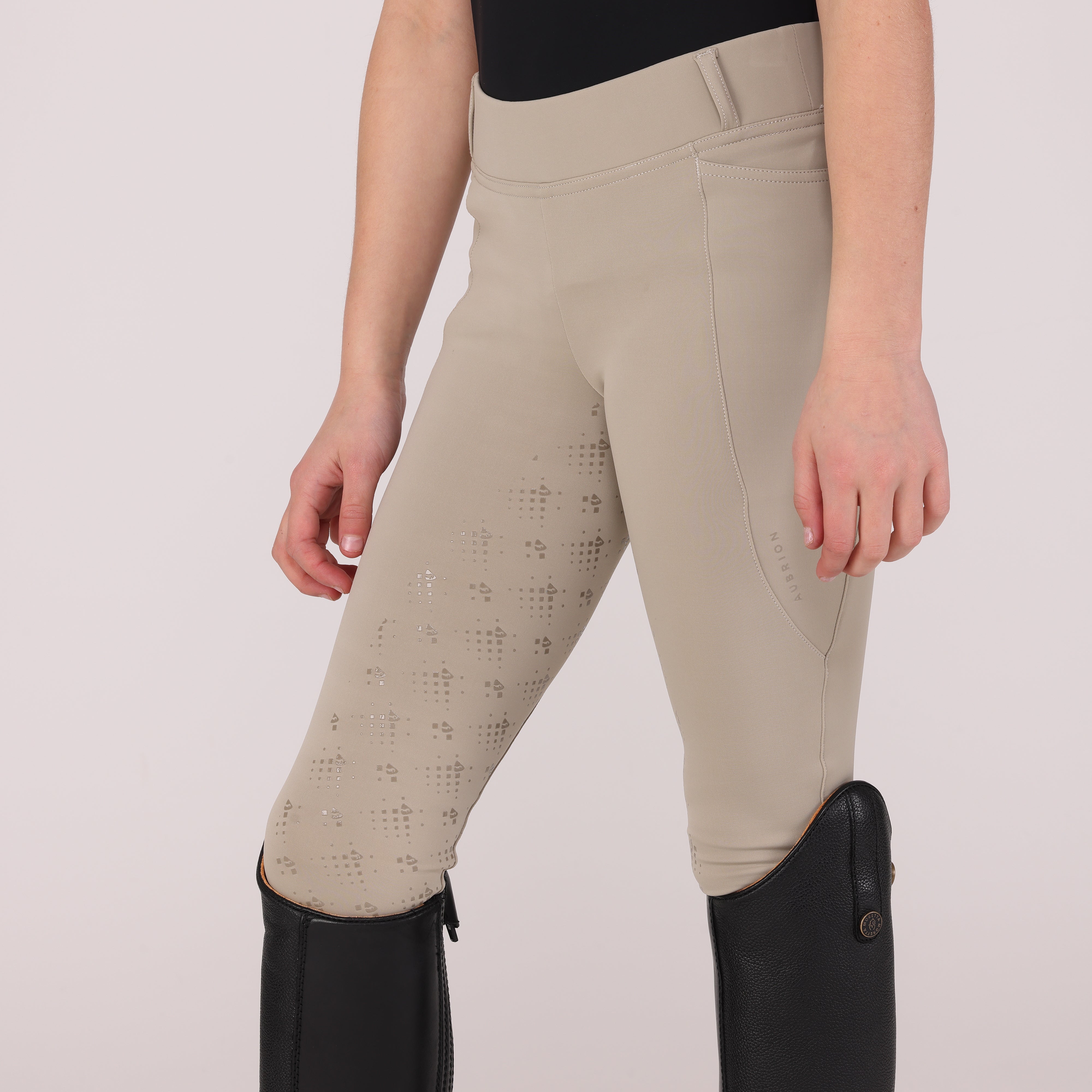 Aubrion Optima LX Riding Tights - Young Rider