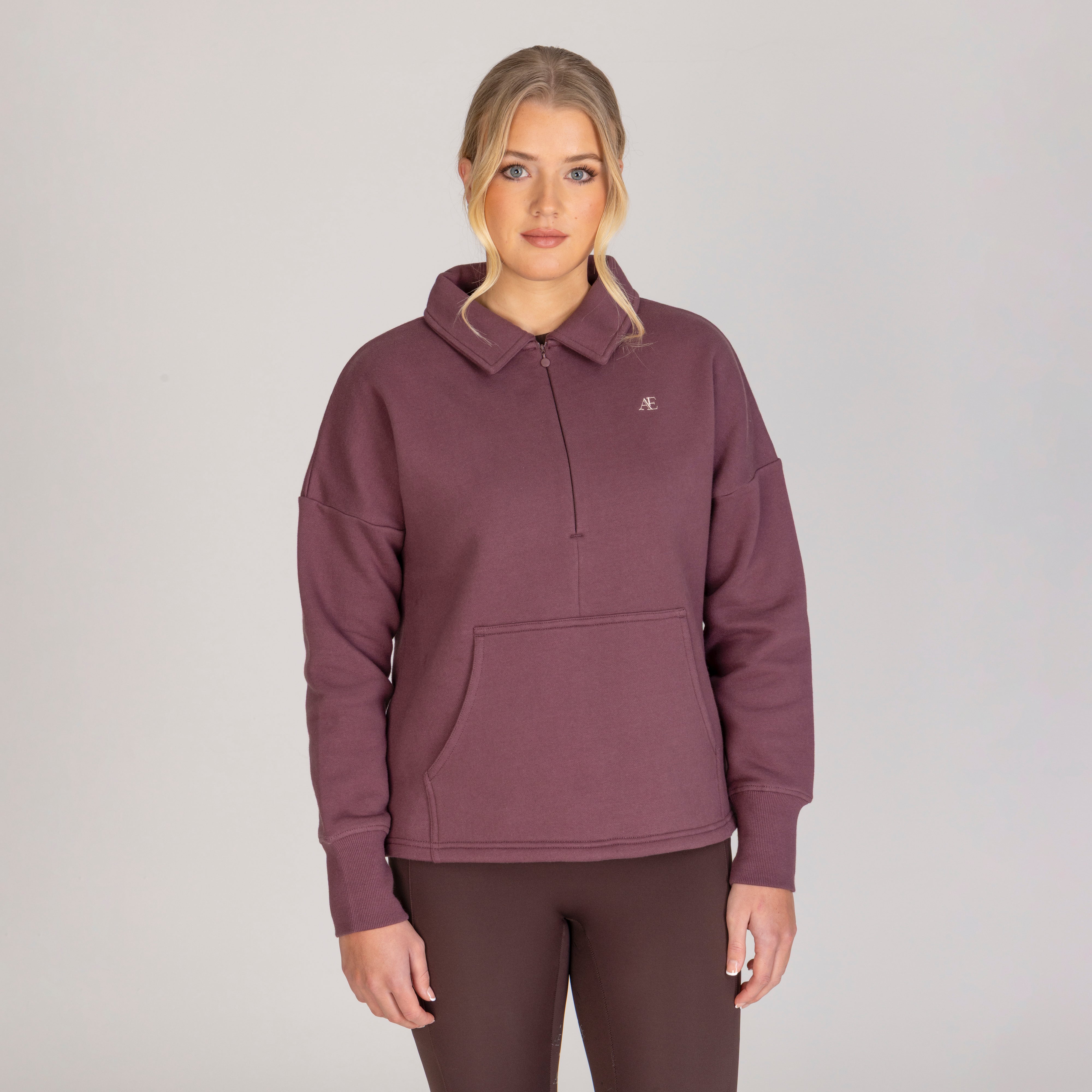 Aubrion Equestrian Quarter Zip Sweater
