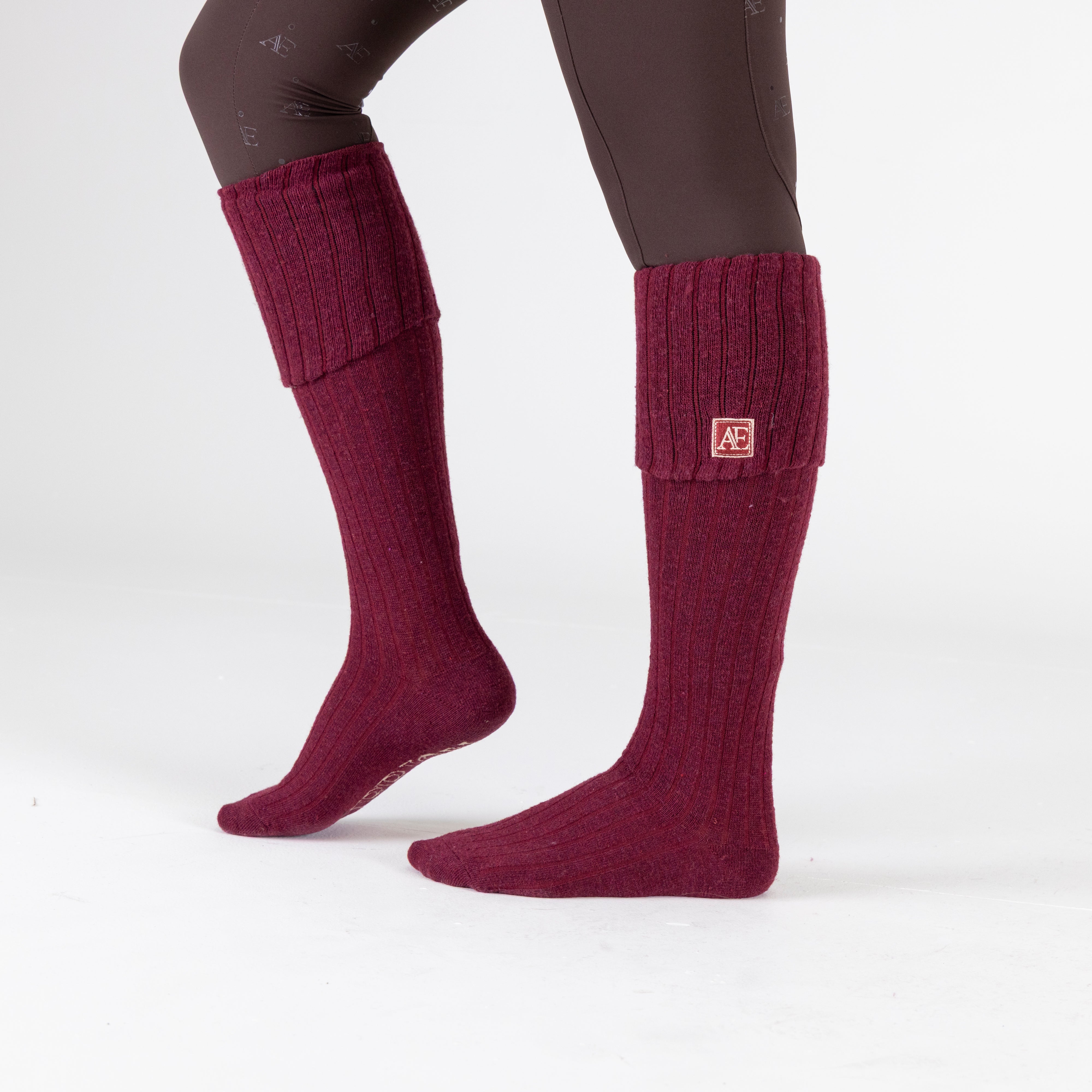 Aubrion Equestrian Knit Boot Socks