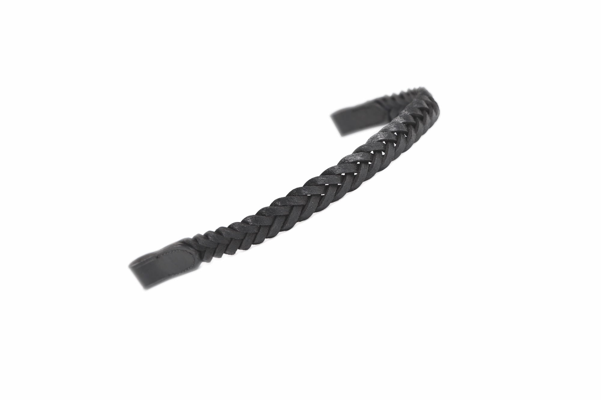 Plaited Leather Browband
