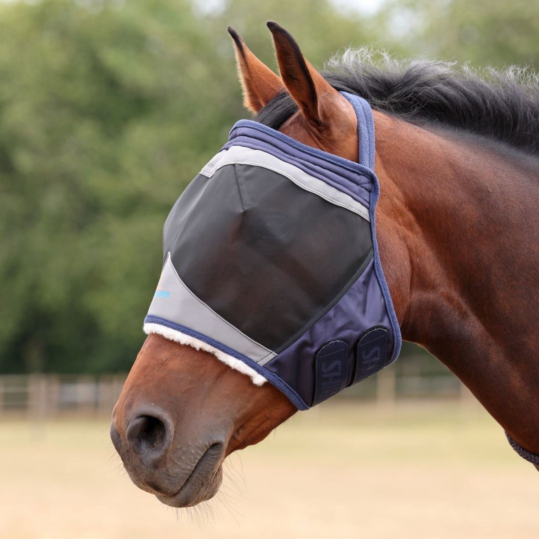 FlyGuard Pro Fine Mesh Earless Fly Mask