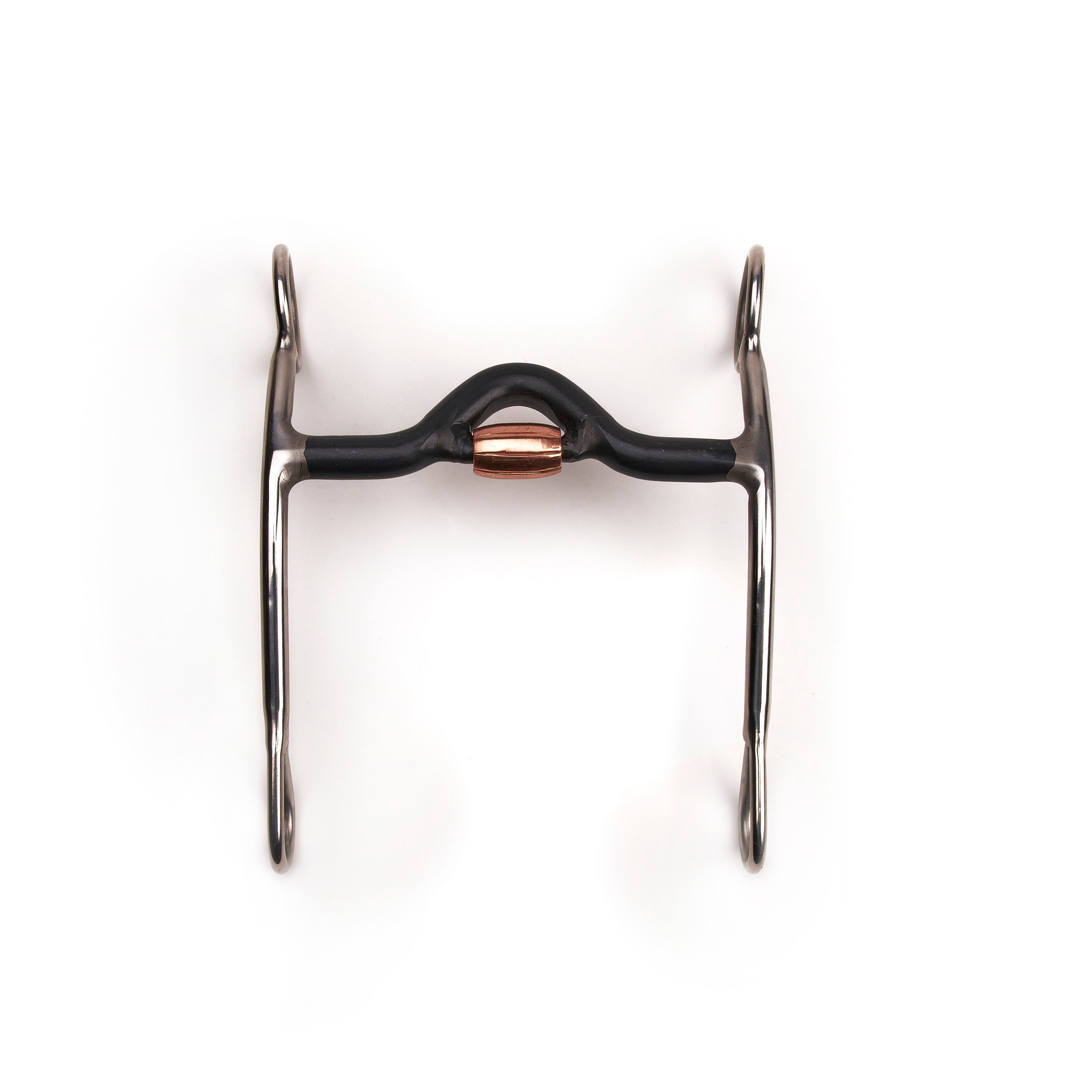 Solid Shank Sweet Iron Medium Port Copper Roller